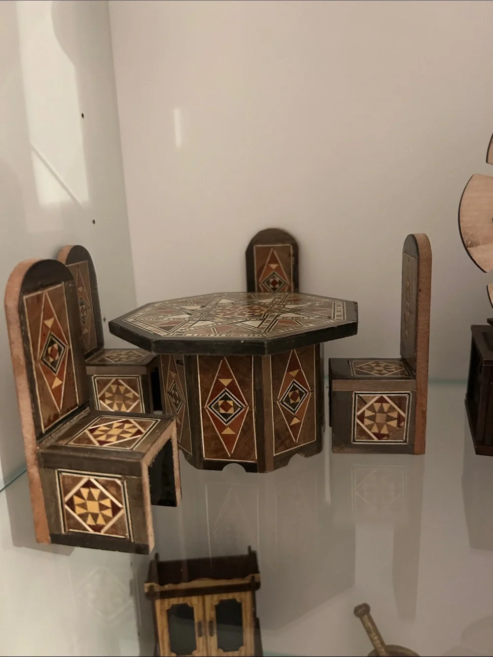 Mini Wooden Handcrafted decorations collectables